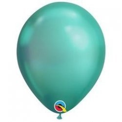 Chrome Green Balloon
