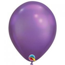 Chrome Purple Balloon