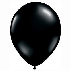 Fashion Onyx Black Balloon